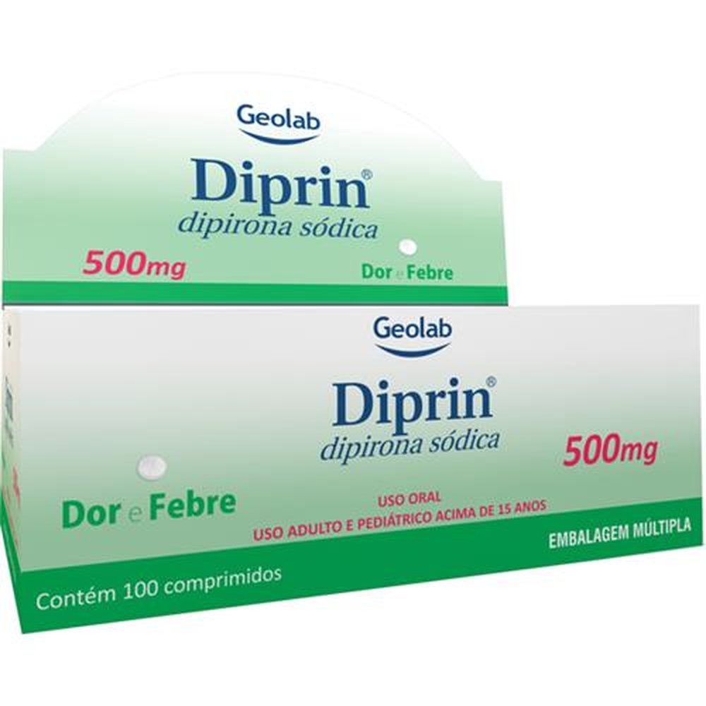 Diprin 500Mg Com 100 Comprimido -10X10- - GEOLAB