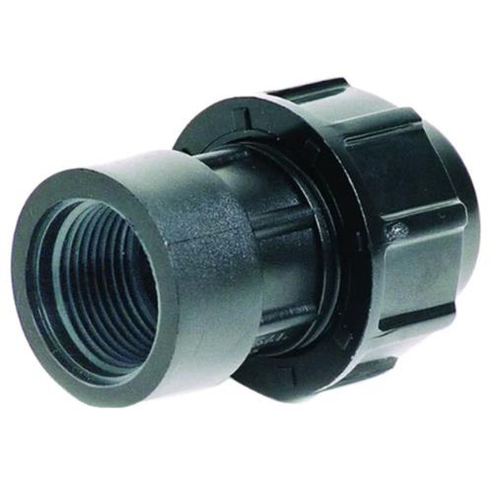 Adaptador PP PEAD 20mm x 3/4" RI PN10 Fêmea Polierg