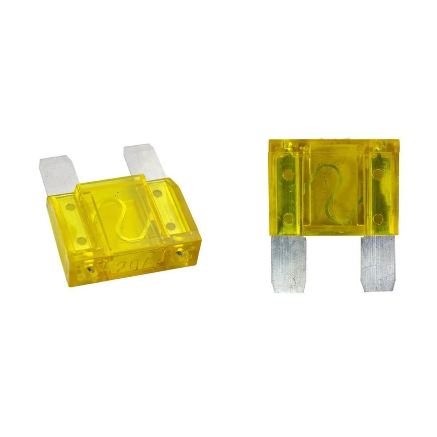Fusível Lâmina Grande 20A Amarelo