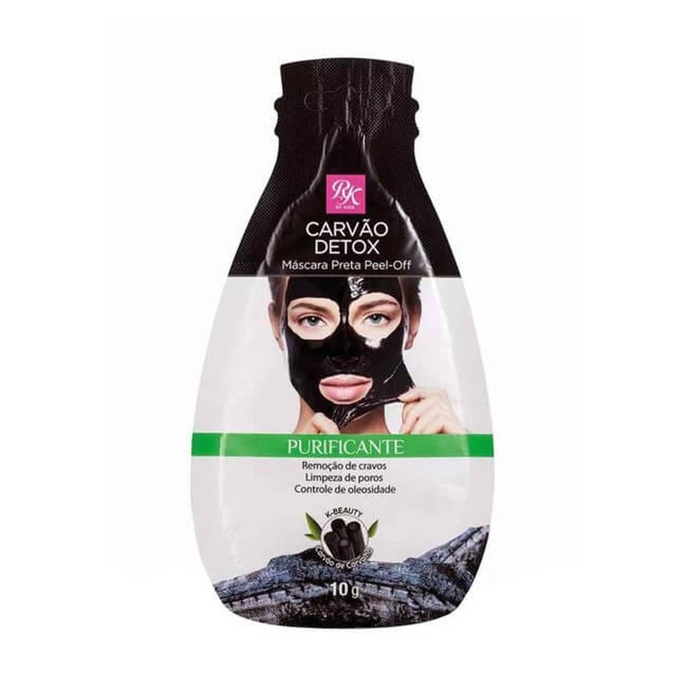 Mascara Preta Carvao Detox RK Peel-Off Purificante 10g by Kiss New York