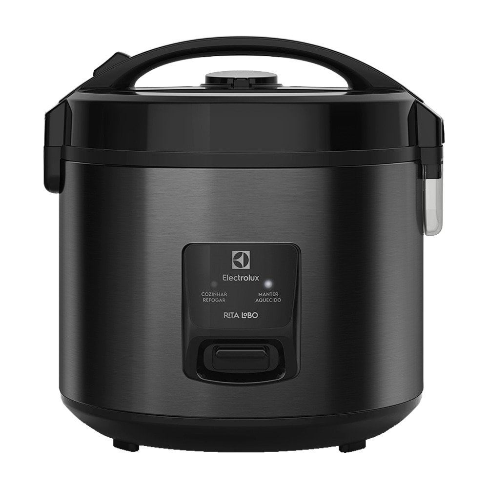 Panela Elétrica Electrolux ERC30, 10 Xícaras, 3,5 Litros, Inox Preto, 220V