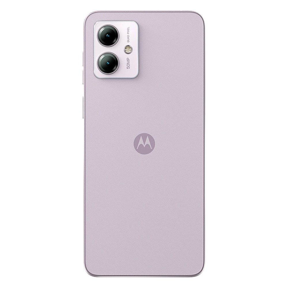 Smartphone Motorola G14 Xt2341-1,Lilac Vegan Leather,Tela 6.5",4G+Wi-Fi,Câm.Traseira Dupla,Câm.Frontal 8 Mp,4 Gb Ram,128 Gb