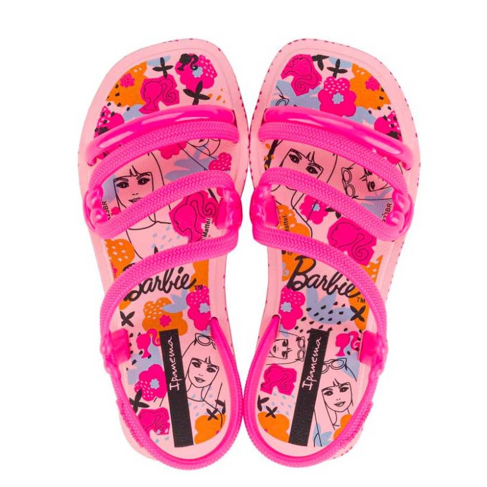 Sandália Ipanema Barbie Solar 27113 (25-33) 04043 - Rosa Rosa AR242
