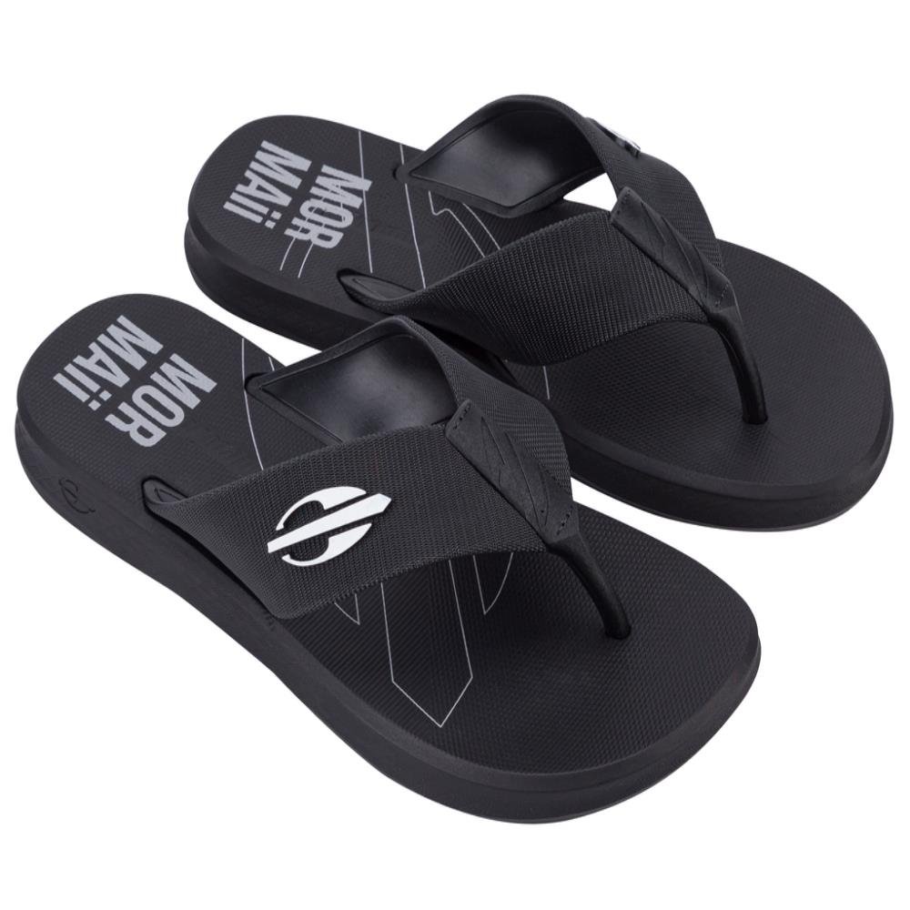 Chinelo Mormaii Wave II 12189 (37-44) 02055 - Preto Cinza AO420