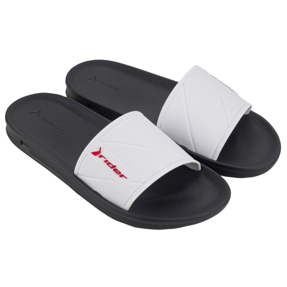 Chinelo Rider Street Slide 11578 (37-44) 02258 - Azul Branco Vermelho AR409