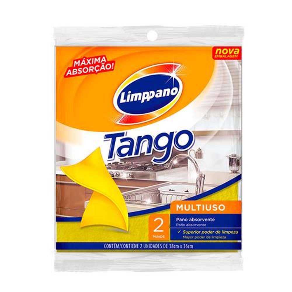 Tango Multiuso - Embalagem com 2 Contém 30 Pacotes