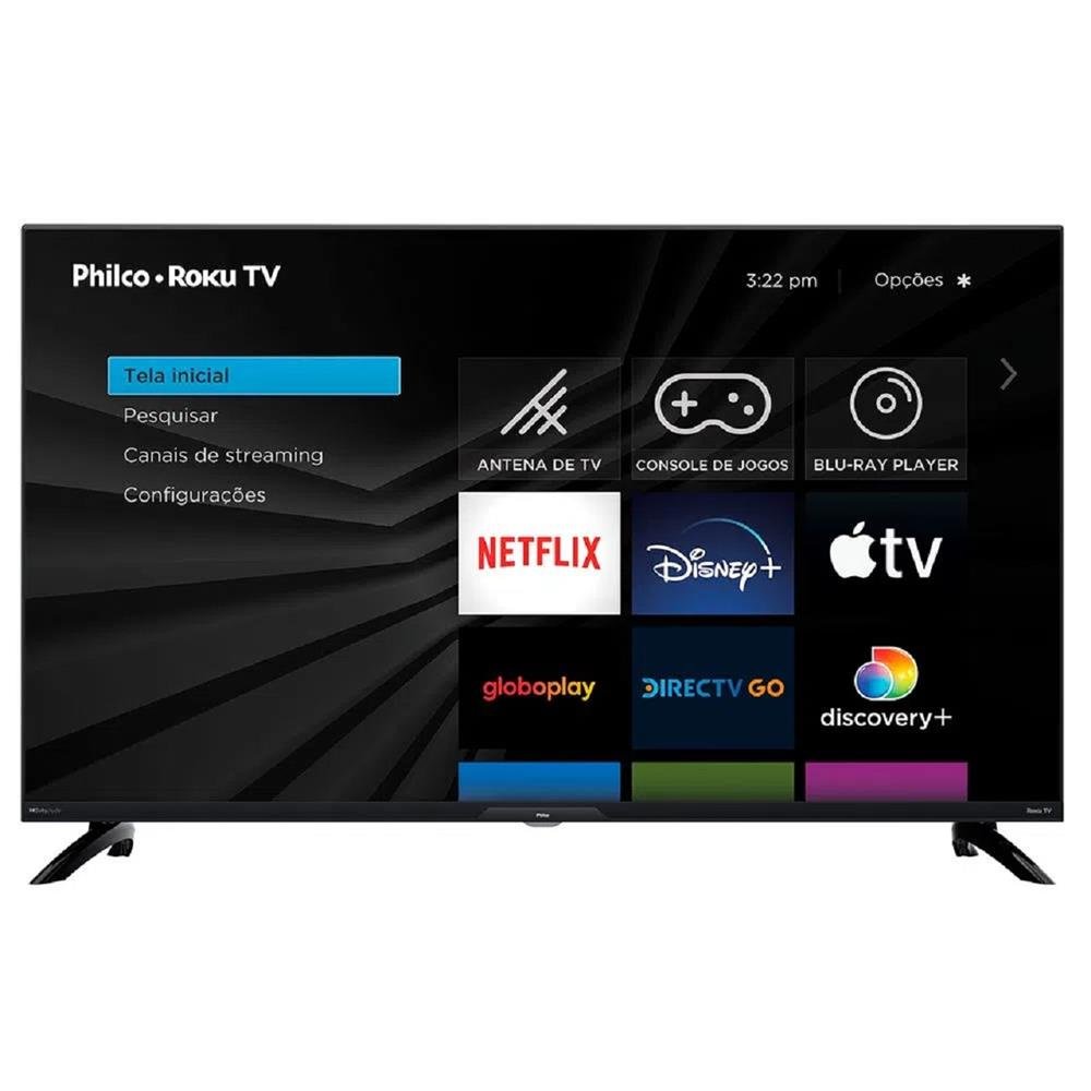 Smart TV 40´´ Philco Led PTV40G7ER2CPBLF Roku TV - Bivolt