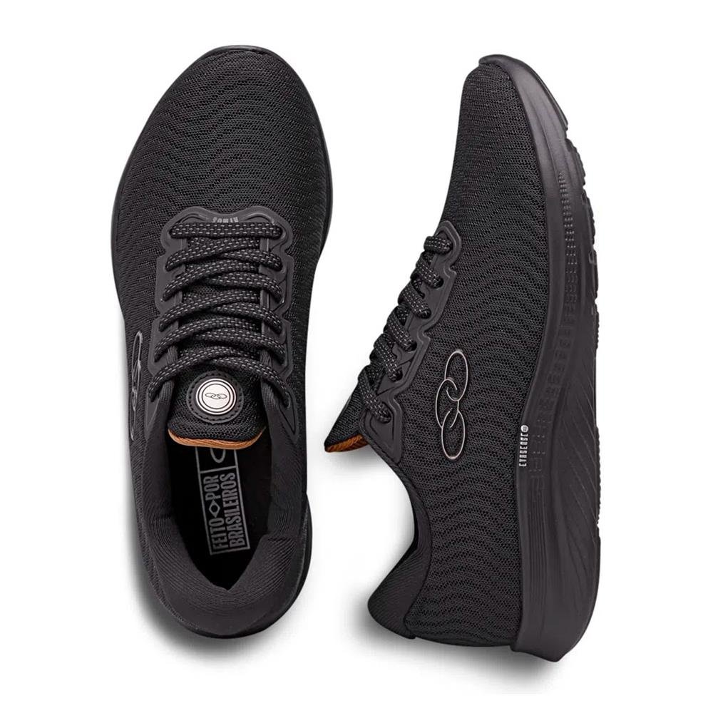 Tênis Olympikus Atmos 101 (34-39) Caixa com 6 Pares - Preto
