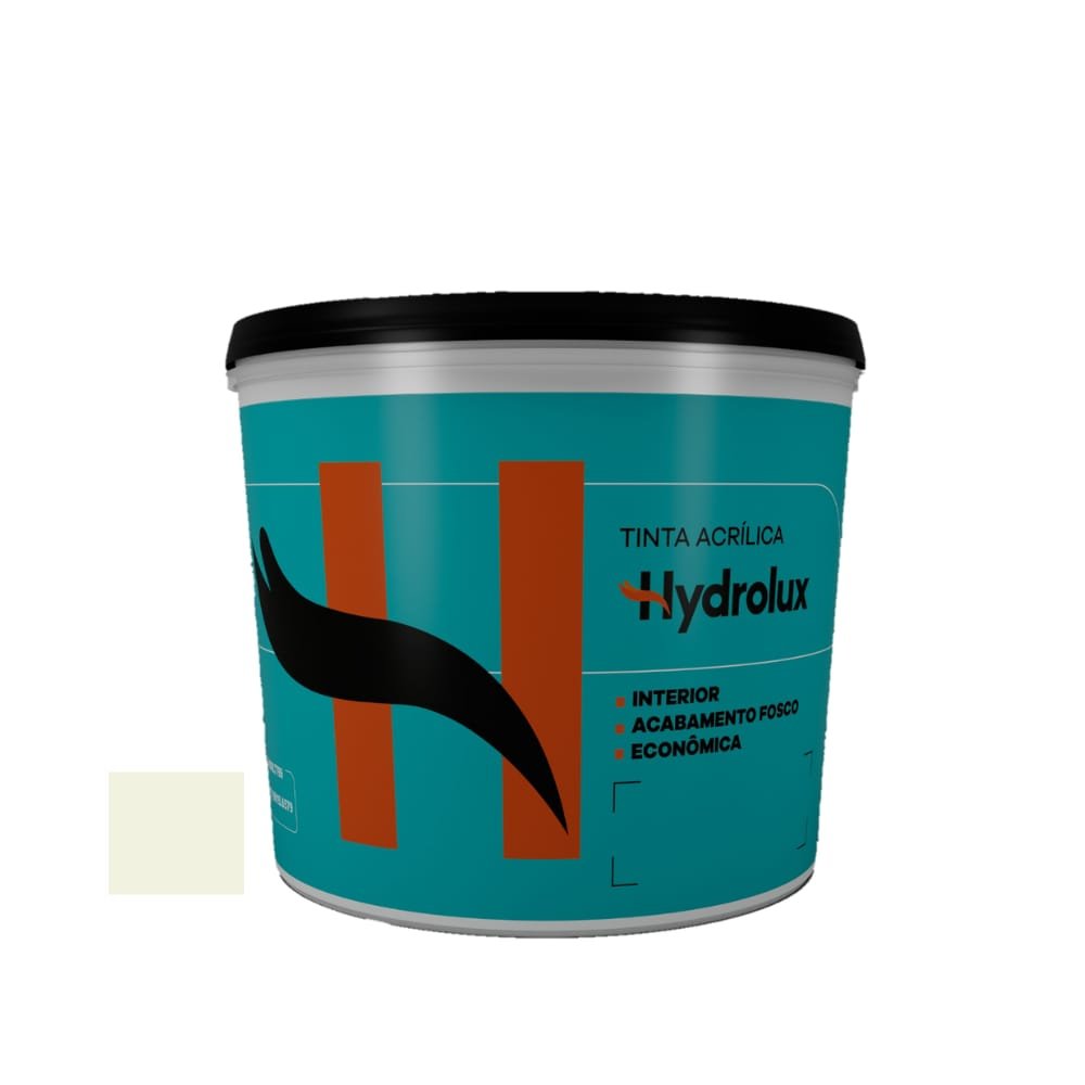 Tinta Hydrolux Acrílica Econômica Branco Gelo 3L
