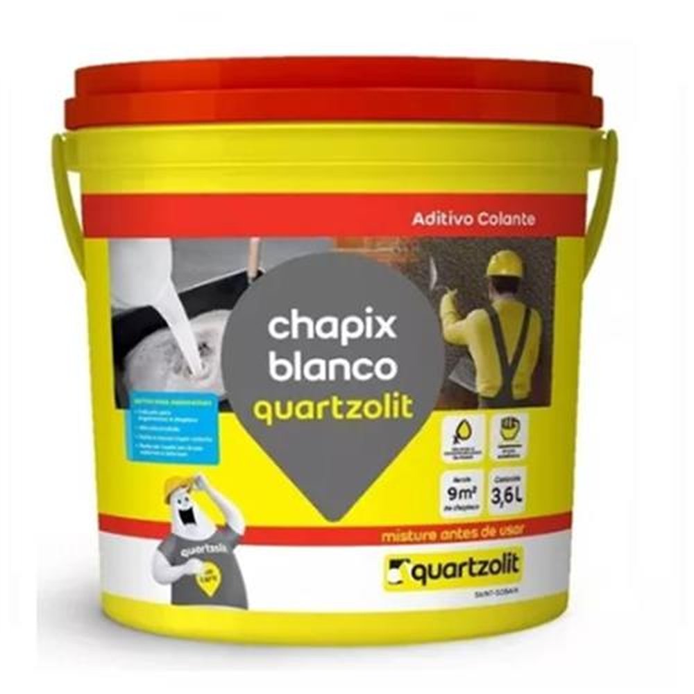 Chapix Blanco Quartzolit - 3,6 Litros