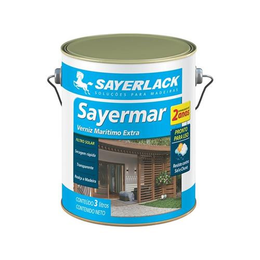 Verniz Marítimo Extra Sayermar Sayerlack 3L