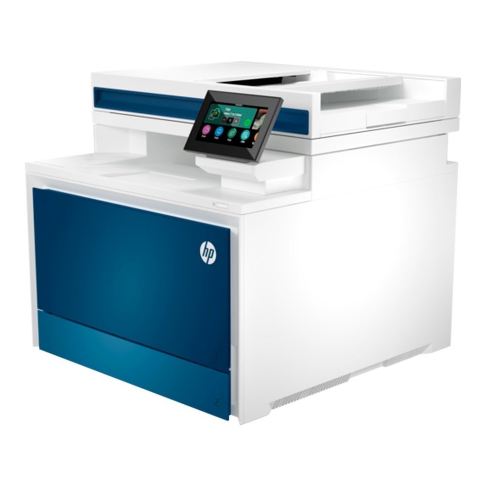 Multifuncional HP LaserJet Pro Color MFP 4303FDW - Wi-Fi, Bluetooth, Branco/Azul, 110V