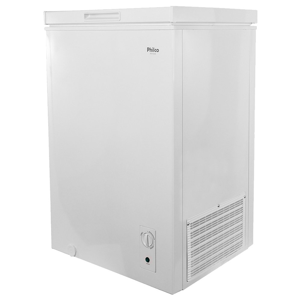 Freezer Horizontal Philco 99 Litros PFH105B - Sistema Dupla Função, Branco, 220V