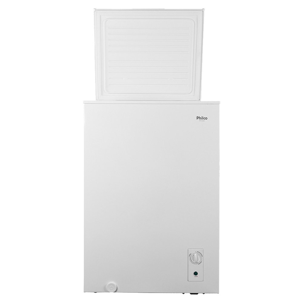 Freezer Horizontal Philco 99 Litros PFH105B - Sistema Dupla Função, Branco, 220V