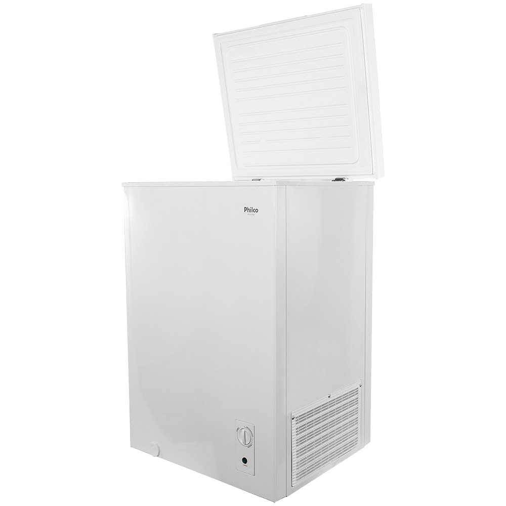 Freezer Horizontal Philco 99 Litros PFH105B - Sistema Dupla Função, Branco, 220V