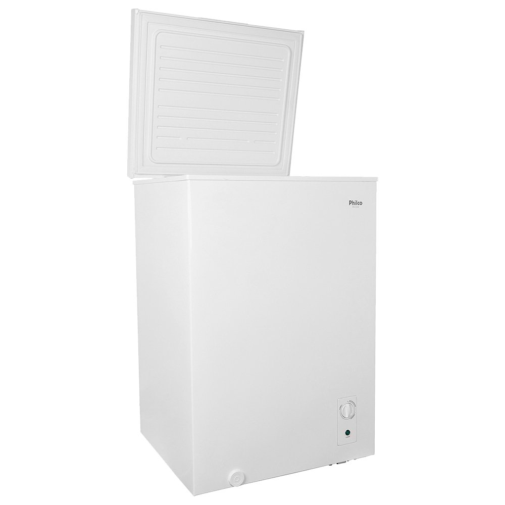 Freezer Horizontal Philco 99 Litros PFH105B - Sistema Dupla Função, Branco, 220V