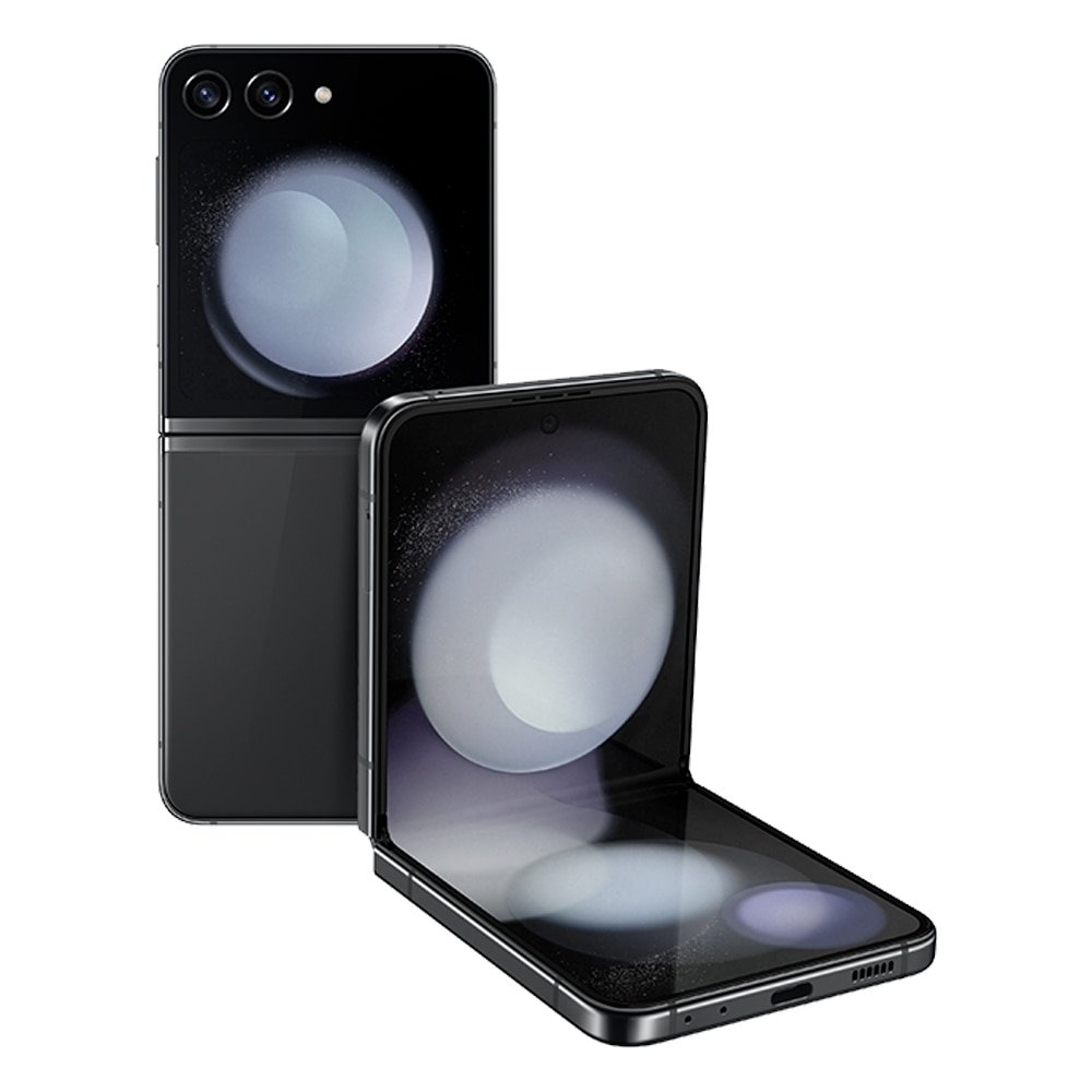 Smartphone Samsung Galaxy Z Flip 5, Grafite, Tela 6.7", 5G+Wi-Fi+Nfc, Câm. Traseira Dupla, Câm. Frontal 10Mp, 8Gb Ram, 256Gb