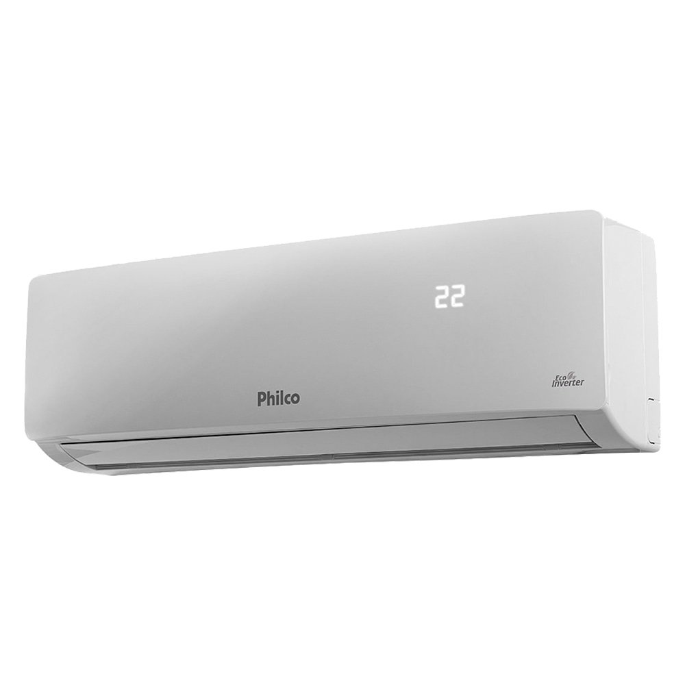 Ar Condicionado Split 24.000 BTUs Philco PAC24000IFM12W - Frio, Eco Inverter, Branco 220V - Kit Interno e Externo