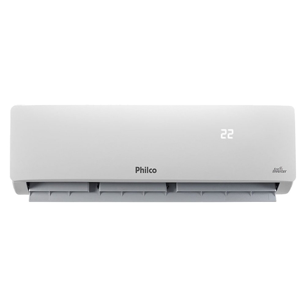 Ar Condicionado Split 24.000 BTUs Philco PAC24000IFM12W - Frio, Eco Inverter, Branco 220V - Kit Interno e Externo