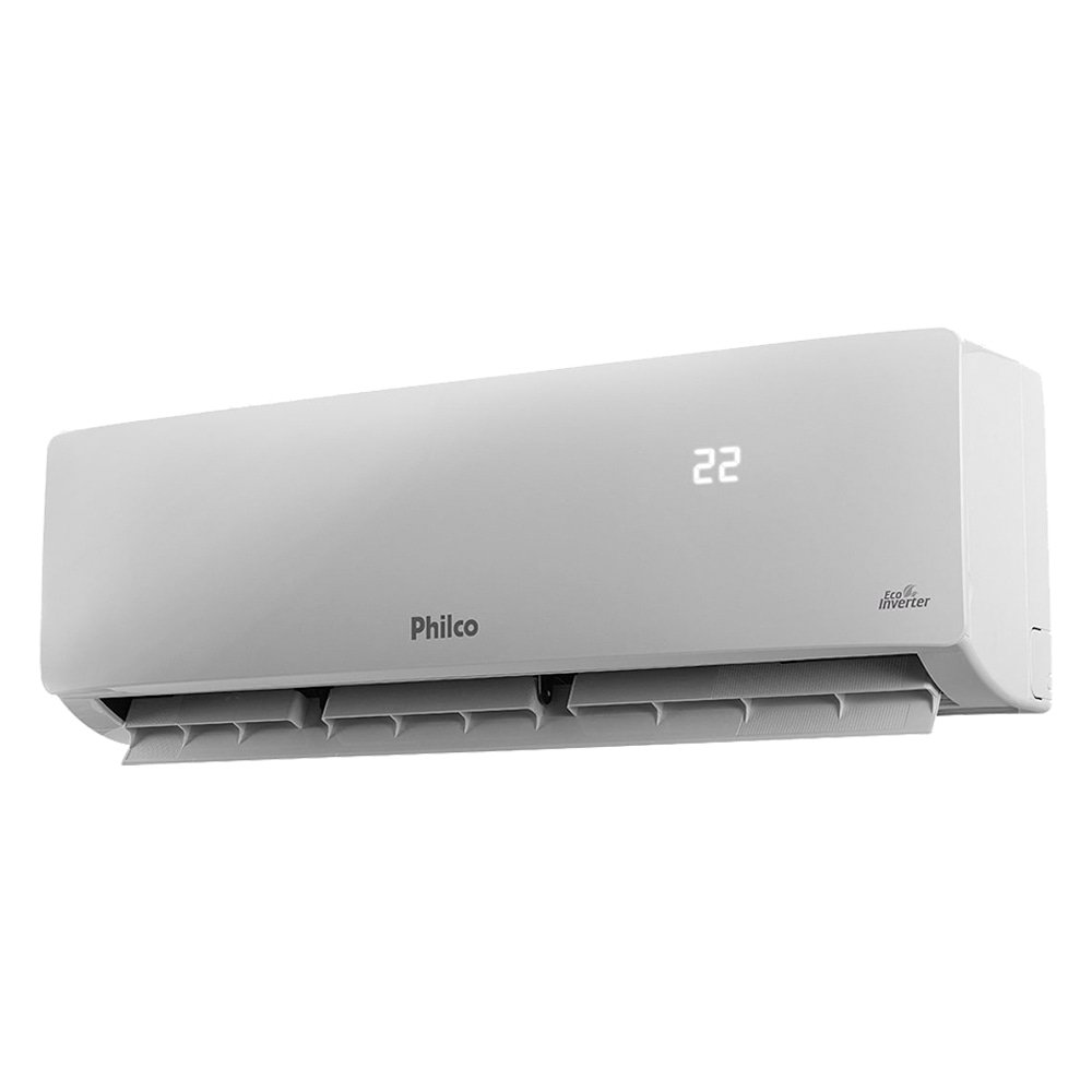 Ar Condicionado Split 24.000 BTUs Philco PAC24000IFM12W - Frio, Eco Inverter, Branco 220V - Kit Interno e Externo