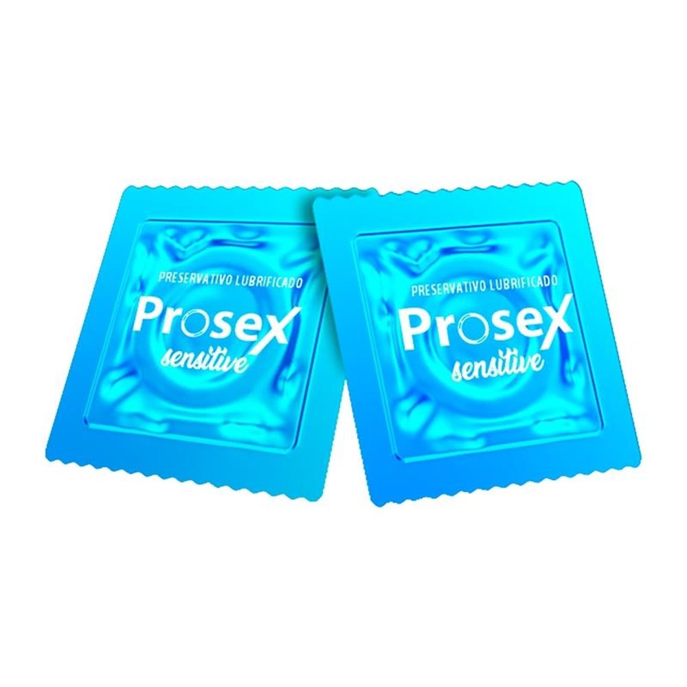 Preservativo Prosex Sensitive 6 Embalagens com 8 Unidades