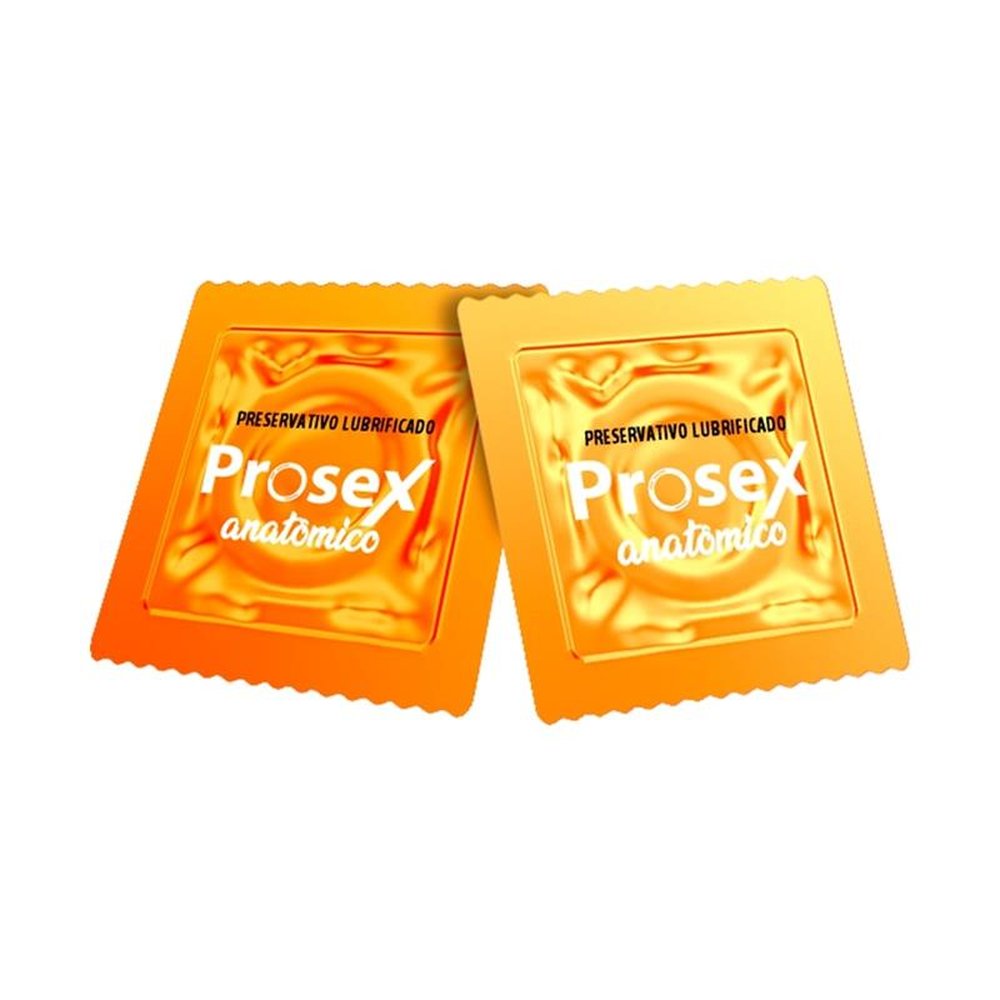 Preservativo Prosex Anatômico 12 Embalagens com 3 Unidades