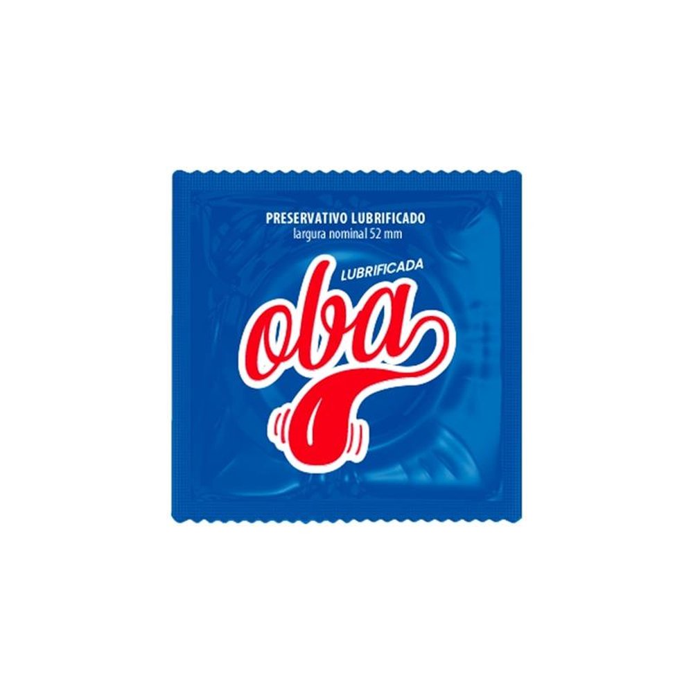 Preservativo Oba Lubrificado 6 Embalagens com 6 Unidades