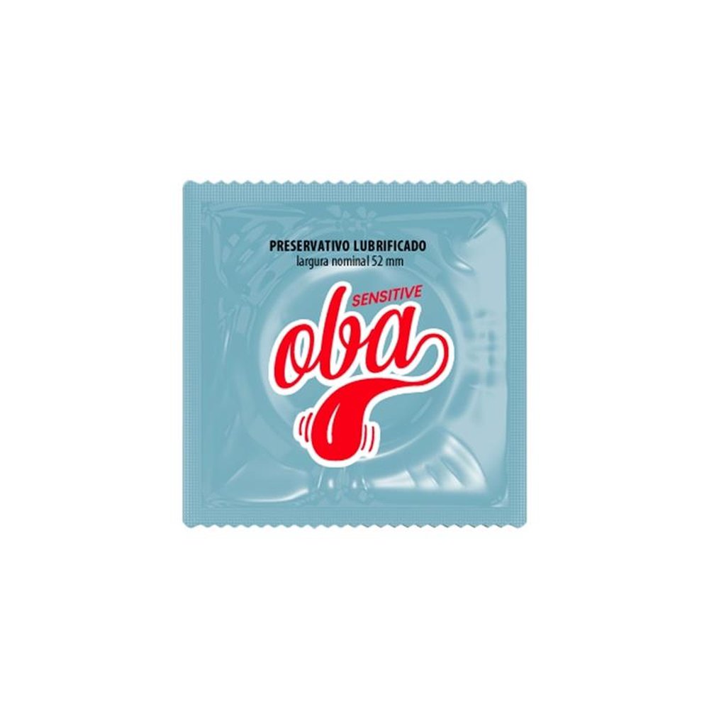 Preservativo Oba Sensitive 6 Embalagens com 6 Unidades
