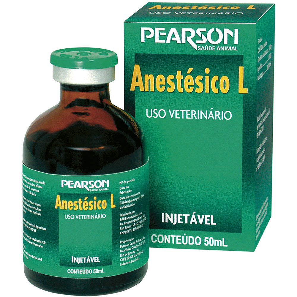 Anestesico L 50ml - Pearson
