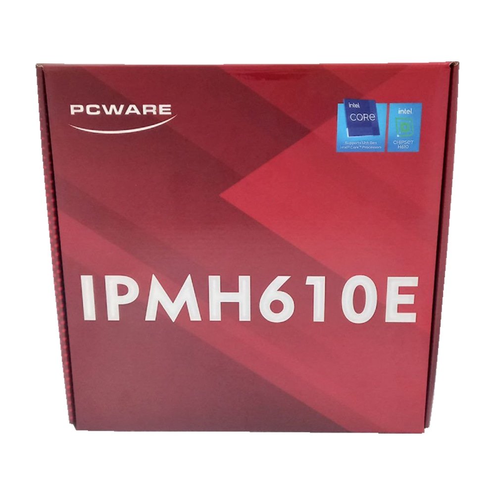 Placa Mãe PCWARE IPMH610E Intel Chipset H610, DDR4, 3200MHZ