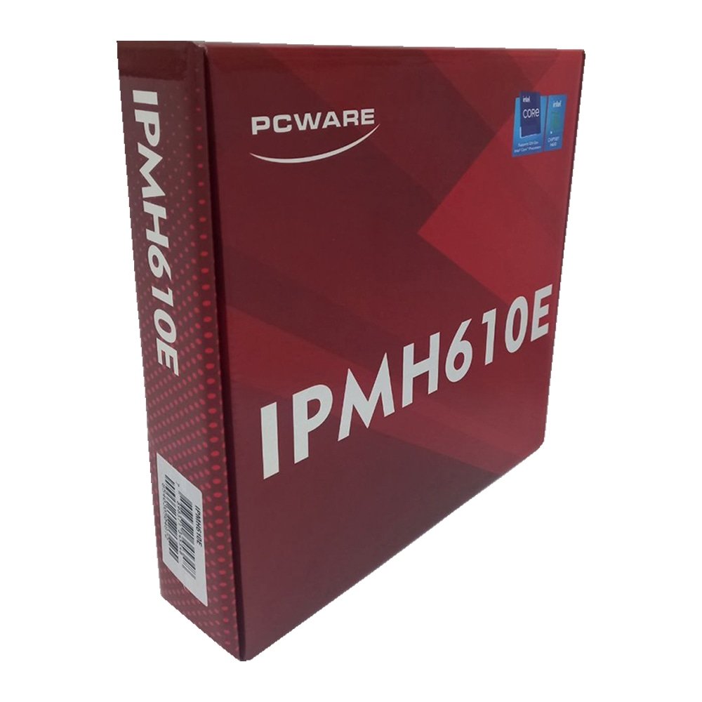 Placa Mãe PCWARE IPMH610E Intel Chipset H610, DDR4, 3200MHZ