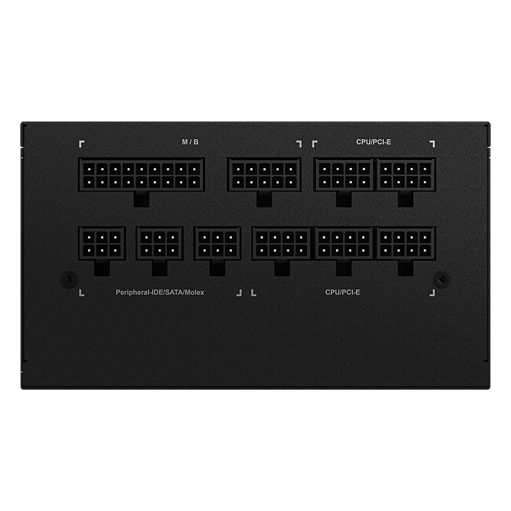 Fonte Pc 850w 80 Plus Gold Gigabyte Gp-Ud850gm, Design Modular, Capacitores Japoneses, 5 Anos De Garantia