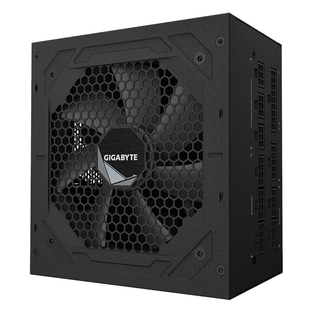 Fonte Pc 850w 80 Plus Gold Gigabyte Gp-Ud850gm, Design Modular, Capacitores Japoneses, 5 Anos De Garantia