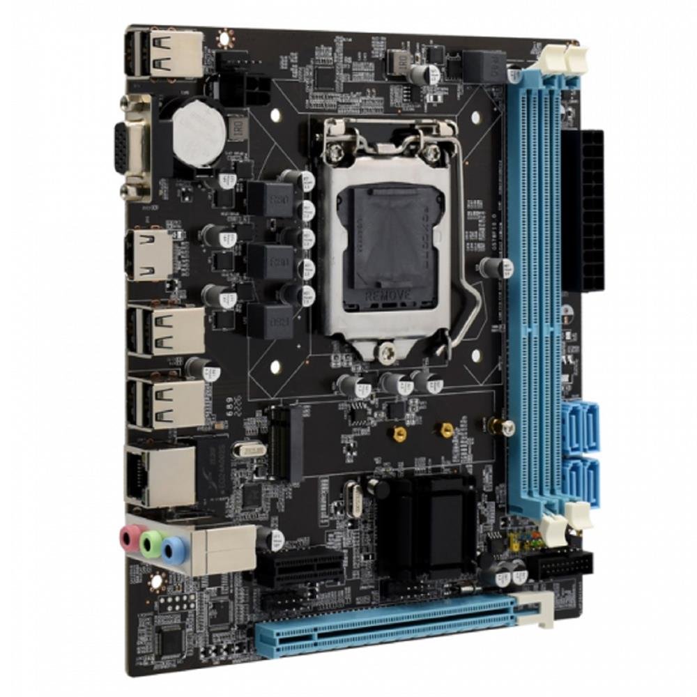 Placa Mãe Yon, LGA1155, Chipset H61G578, Saída HDMI 10/100