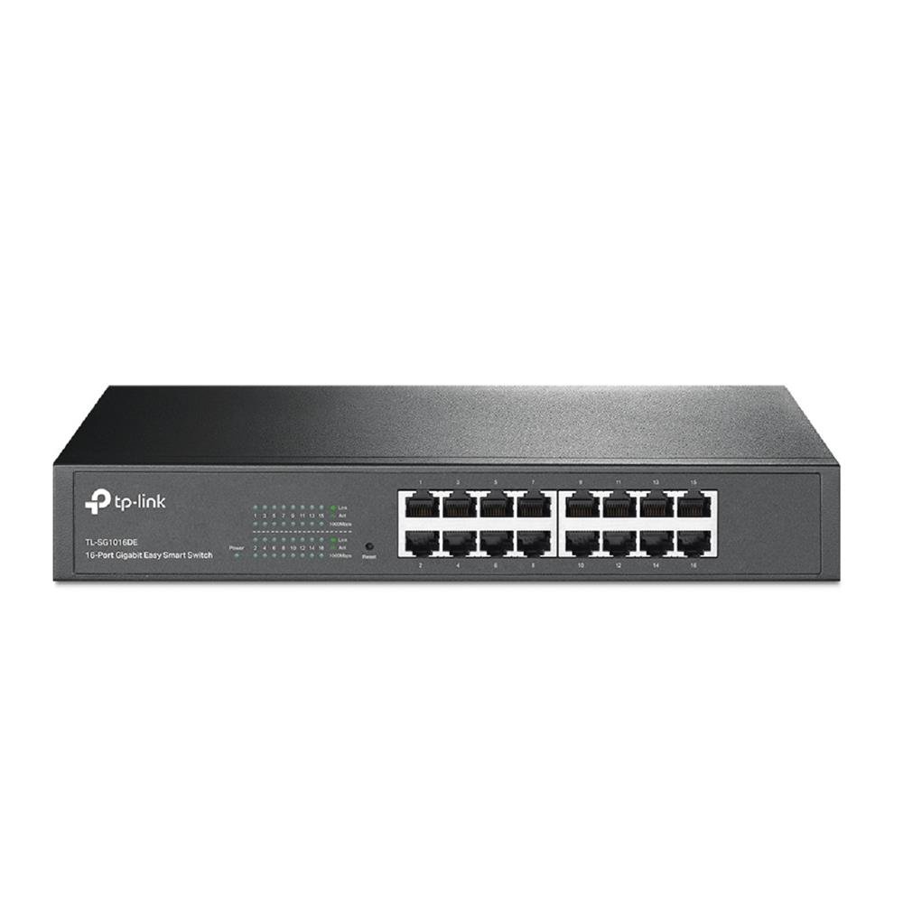 Switch TP-Link Easy Smart 16 portas TL-SG1016DE Gigabit