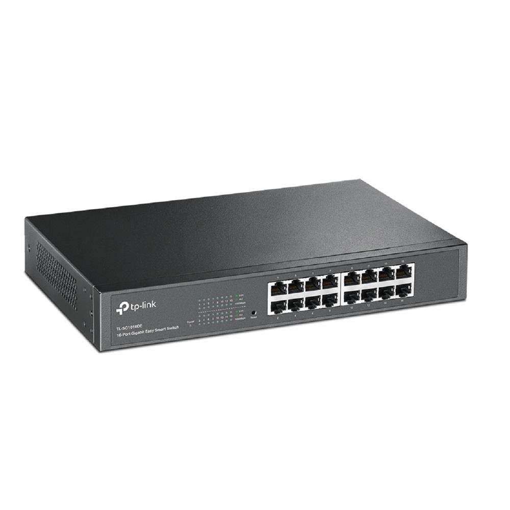 Switch TP-Link Easy Smart 16 portas TL-SG1016DE Gigabit