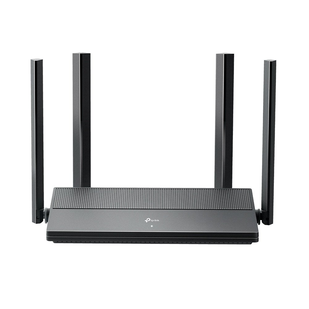 Roteador TP-Link EX141 - 1.501 Mbps, Dual Band, Gigabit, Wi-fi 6, AX1500, 3 Portas LAN, 4 Antenas Externas Versão 1.0