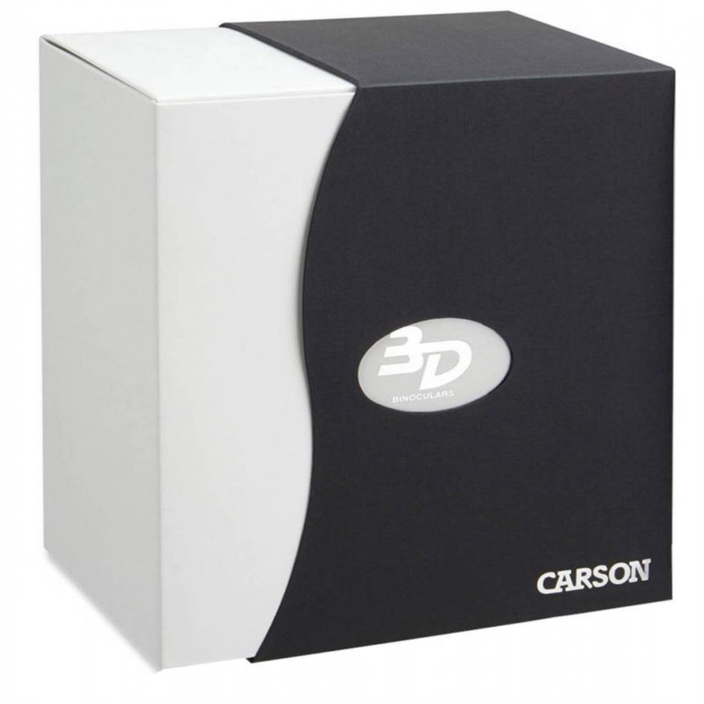 Binóculo 8x32 com Vedação à Prova d´Água Carson Série 3D e Lentes ED de Alta Definição