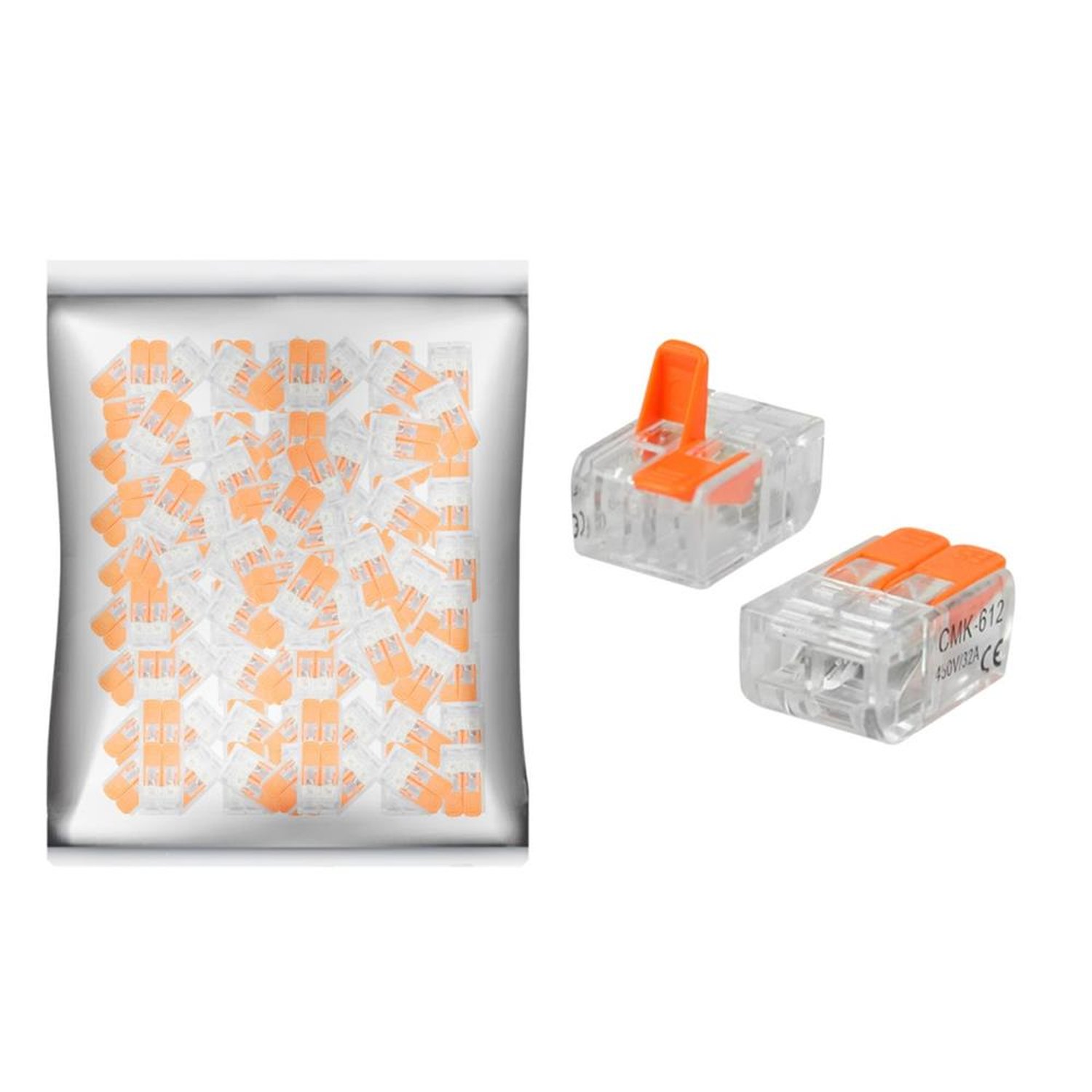 Conector Emenda Simples CMK221-612 - 2P
