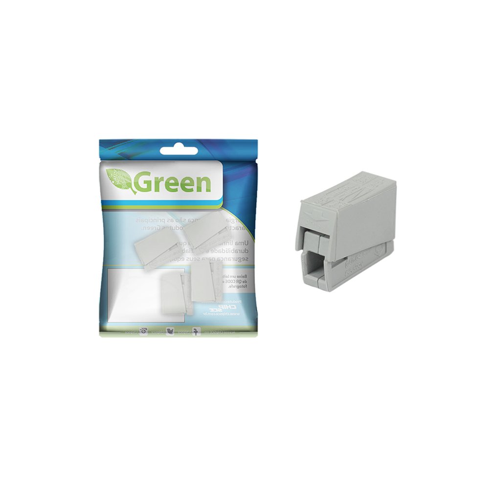 Conector Elétrico Bloco Terminal Rápido - CMK101 - 4 PCS