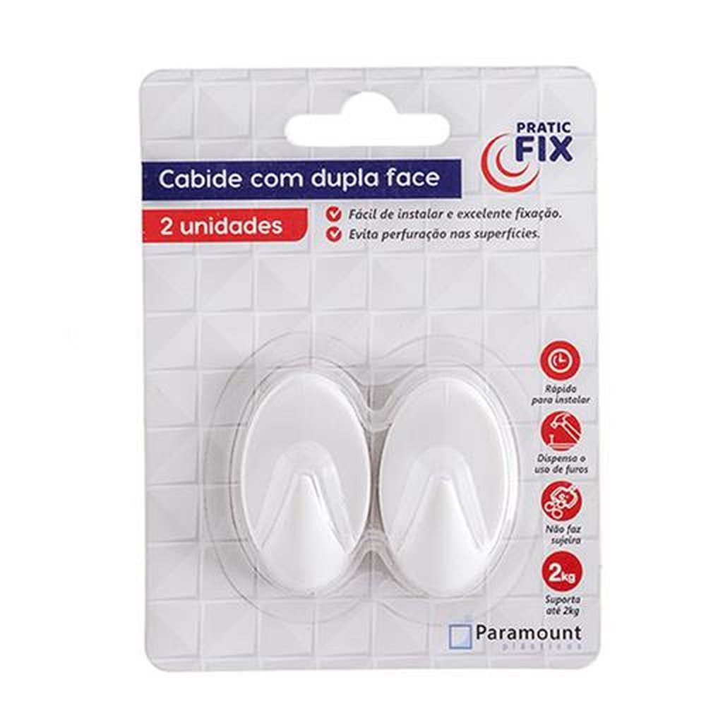 Cabide Com 2 Unidades Paramount