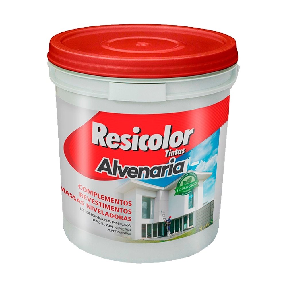 Selador Resicolor Acrílico Parede Branco 3,6L