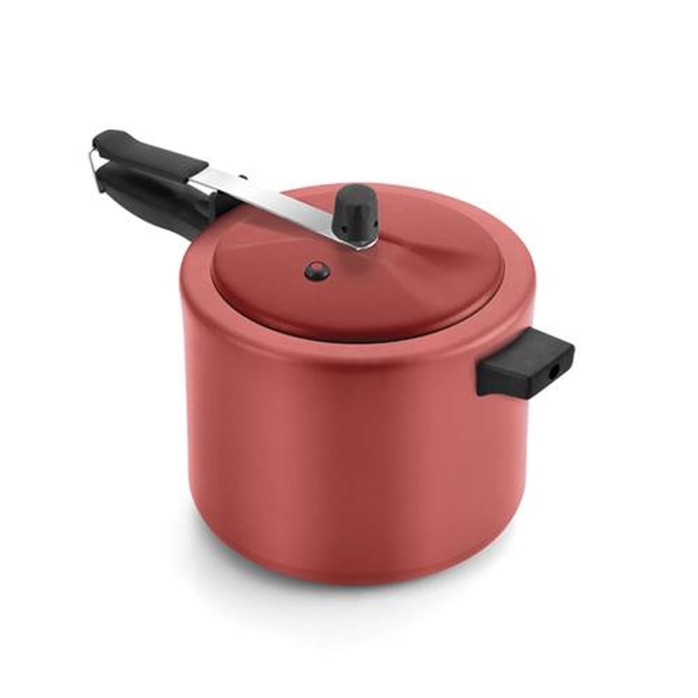 Panela de Pressão 7 litros Antiaderente Cereja Nobrelar - Caixa com 04 unidades