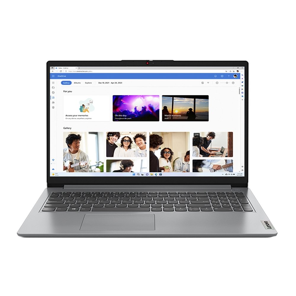 Notebook Lenovo Ideapad 1, 82VX0001B Tela de 15.6", Intel Celeron, 128GB SSD, 4GB RAM, Windows 11, Cloud Grey
