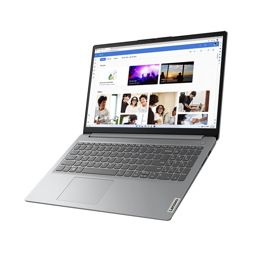 Notebook Lenovo Ideapad 1, 82VX0001B Tela de 15.6", Intel Celeron, 128GB SSD, 4GB RAM, Windows 11, Cloud Grey