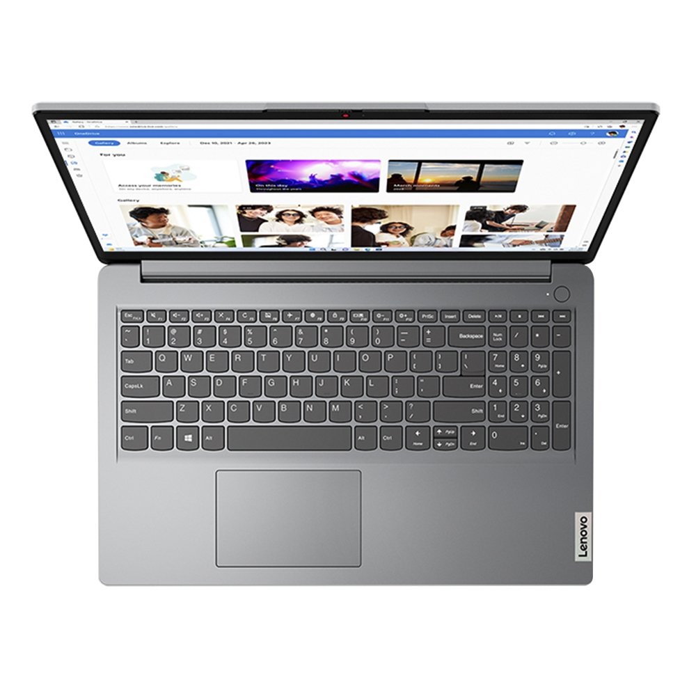Notebook Lenovo Ideapad 1, 82VX0001B Tela de 15.6", Intel Celeron, 128GB SSD, 4GB RAM, Windows 11, Cloud Grey