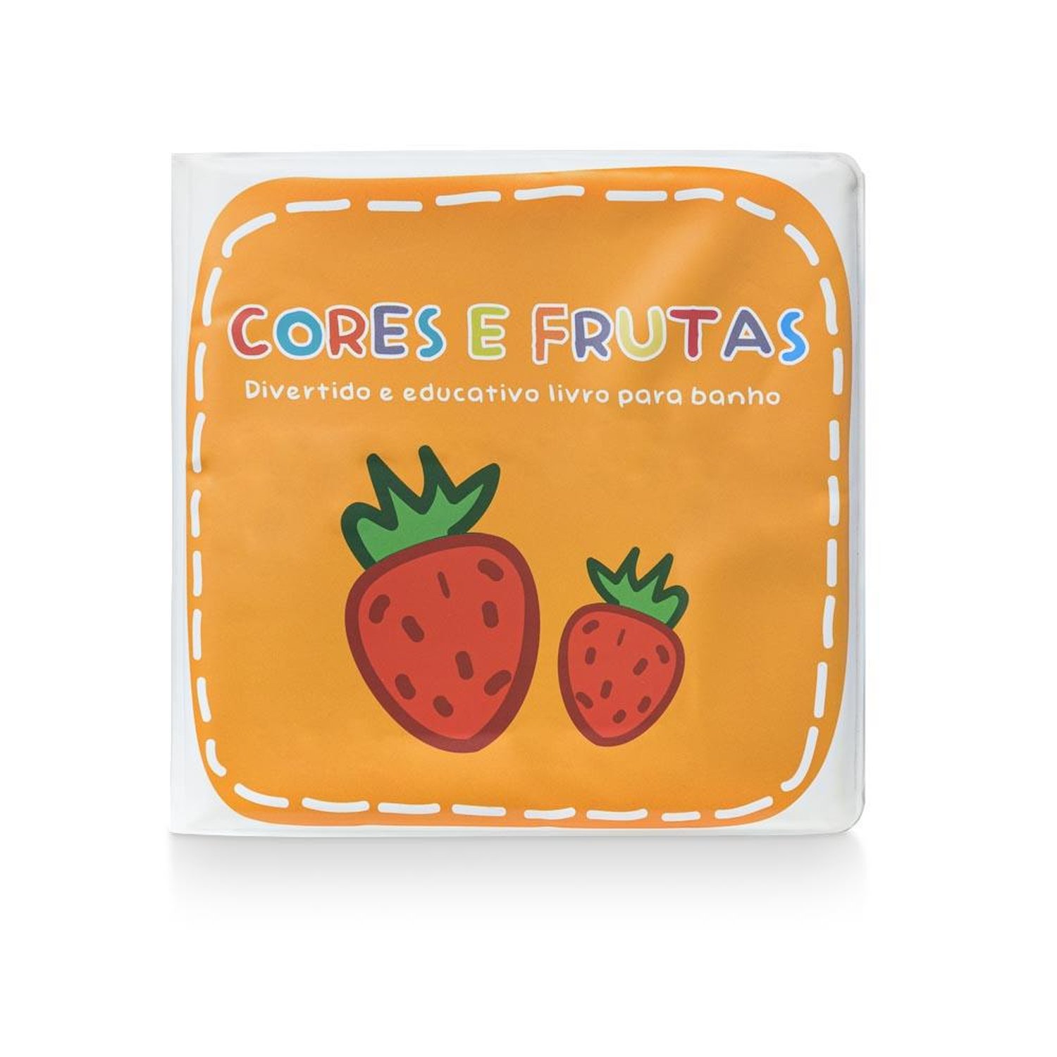 Livro De Banho Cores E Frutas Multicolor +4M Multikids Baby - Bb1139