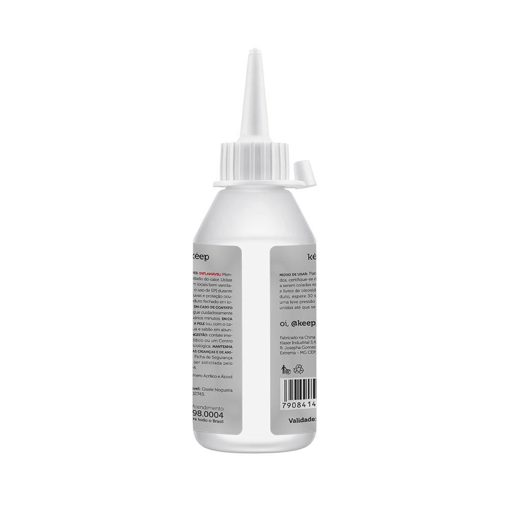 Cola de Silicone Liquida 100ml Keep - EI084