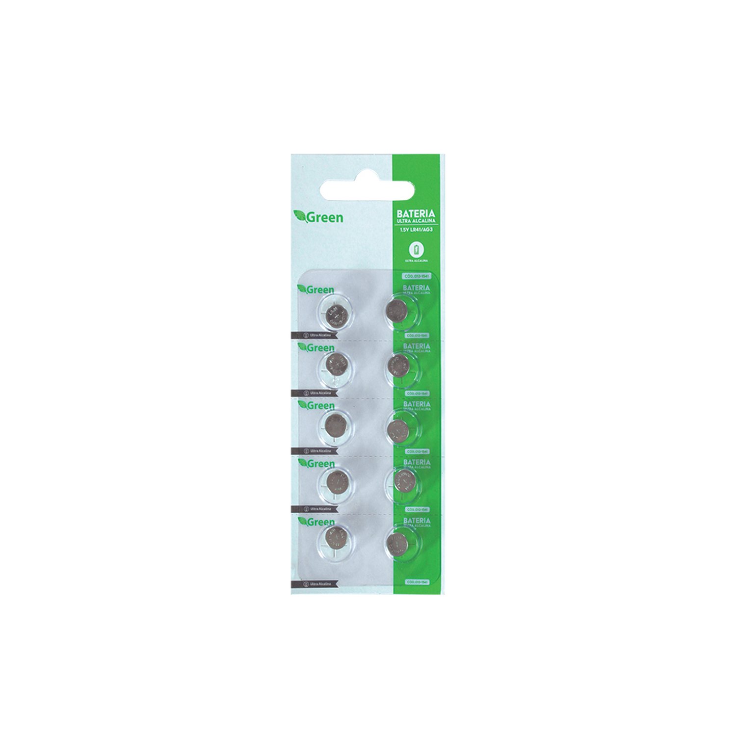 Bateria LR41/AG3 1,5 Alcalina