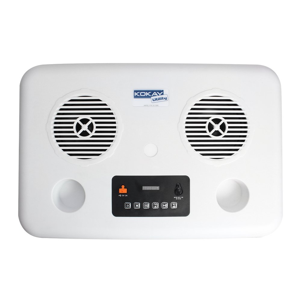 Caixa Térmica Cooler Com Som Bluetooth Embutido - 55 Litros Com Rodas - Kokay